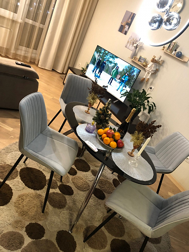 Комплект стульев Седа К 4 шт латте / черный фото покупателя 223