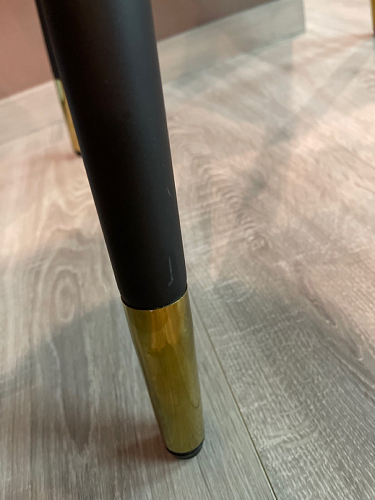 Стул на металлокаркасе Gabi green / black / silver фото покупателя 174