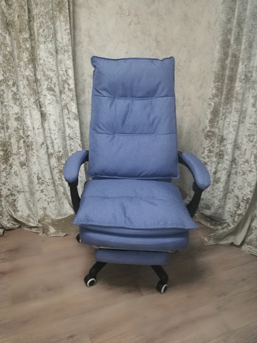 Компьютерное кресло Rapid голубое фото покупателя 117