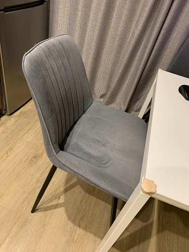 Стул на металлокаркасе Седа К кирпичный / черный фото покупателя 302