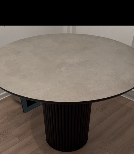 Деревянный стол Барел 89 черный / черный фото покупателя 1