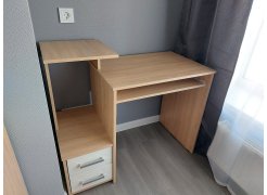 Компьютерный стол Джаз-24 левый венге фото покупателя 44