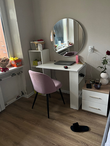 Стул на металлокаркасе Gabi latte / gold / black фото покупателя 830