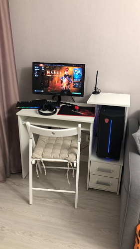 Компьютерный стол Джаз-24 левый венге фото покупателя 25