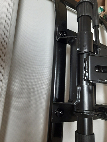 Компьютерное кресло Reus белая сетка / хром фото покупателя 21