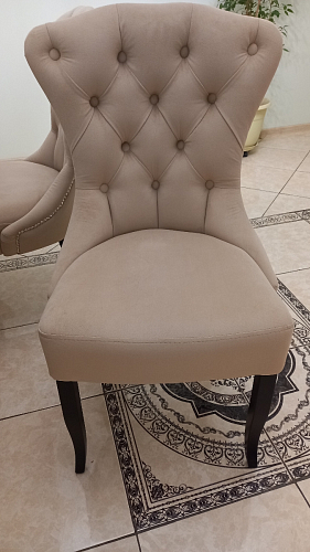 Стул деревянный Милано velutto 05 / венге / серебро фото покупателя 11