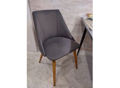 Стул на металлокаркасе Morgan light blue / black фото покупателя 9