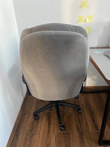 Компьютерное кресло Comfort Lux/Комфорт Люкс серый фото покупателя 45