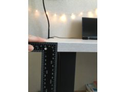 Стол Лота Лофт 140 25 мм черный матовый / бетон фото покупателя 230