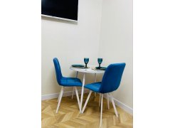 Стул на металлокаркасе Чилли розовый / черный каркас фото покупателя 358