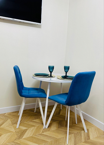 Стул на металлокаркасе Чилли К темно-серый (velutto 32) / черный фото покупателя 358