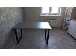 Стол Лота Лофт 120 25 мм дуб делано темный / черный матовый фото покупателя 377