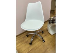 Компьютерное кресло Kolin с подушкой clear / white фото покупателя 210