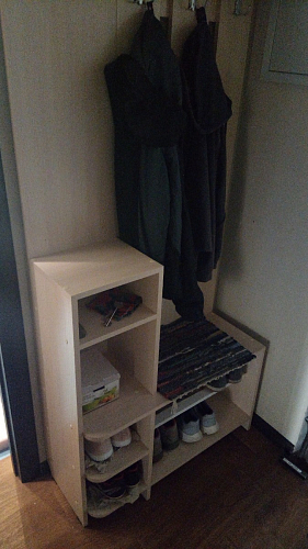 Прихожая Мила дуб сонома фото покупателя 8