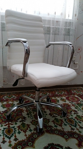 Компьютерное кресло Tongo белое фото покупателя 2