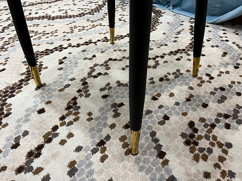 Стул на металлокаркасе Seda 1 latte / black / gold фото покупателя 44