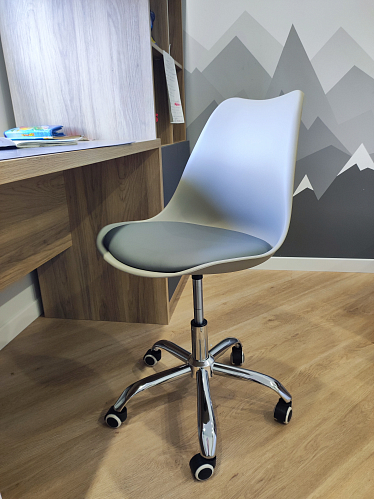 Компьютерное кресло Kolin cappuccino / chrome фото покупателя 50