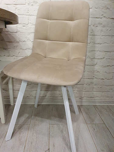 Стул на металлокаркасе Чилли зеленый / черный фото покупателя 1135