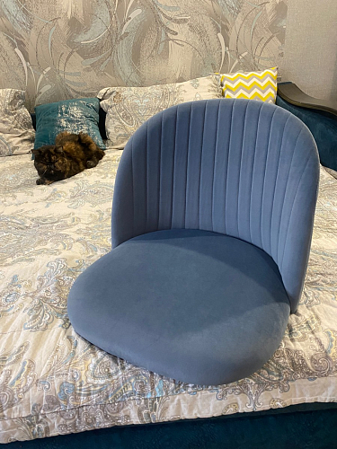 Стул на металлокаркасе Gabi latte / gold / black фото покупателя 647