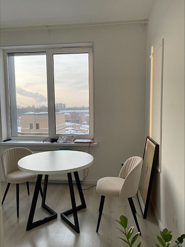 Стул на металлокаркасе Gabi 1 light purple / black / gold фото покупателя 36