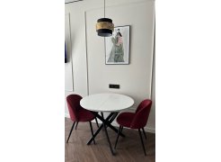 Стул на металлокаркасе Gabi blue / black фото покупателя 642