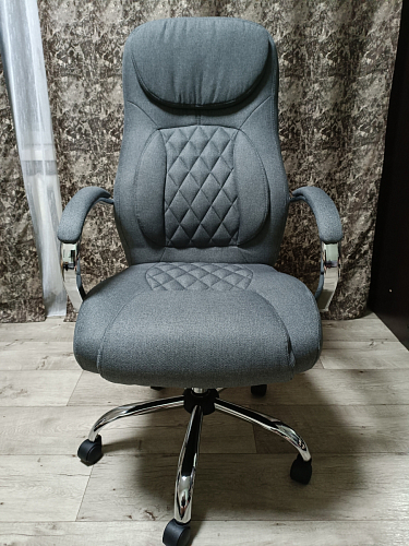 Компьютерное кресло Tron gray fabric фото покупателя 19