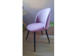 Стул на металлокаркасе Gabi blue / black фото покупателя 399