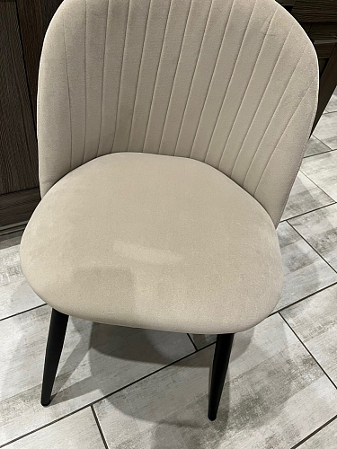 Стул на металлокаркасе Gabi latte / gold / black фото покупателя 146