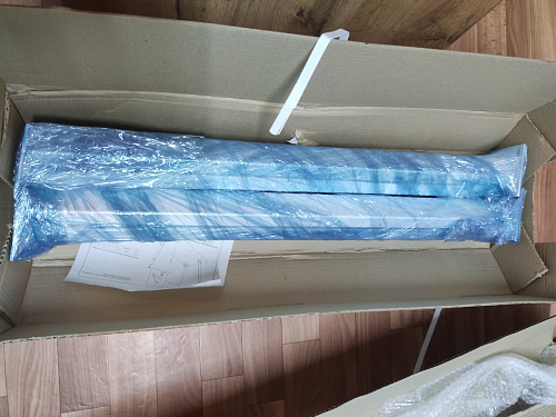 Стол Тринити Лофт 120 25 мм черный матовый / юта фото покупателя 79