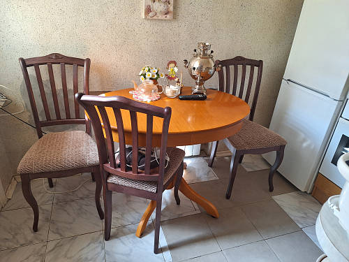 Деревянный стул Виньетта орех / мерц белый люкс фото покупателя 4