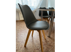 Деревянный стул Bonuss light gray / wood фото покупателя 54