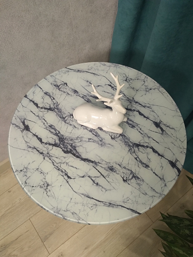 Журнальный столик Волопас малахит фото покупателя 7