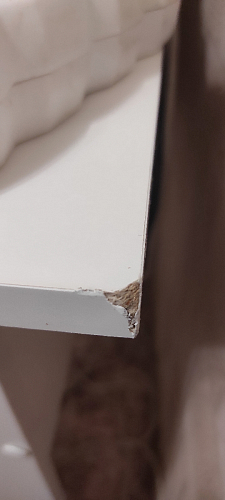 Стол письменный Kiwi белый - Уцененный экземпляр фото покупателя 115