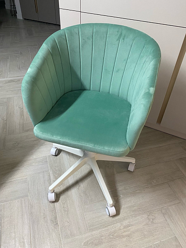 Компьютерное кресло Тибо confetti chocolate / белый фото покупателя 180