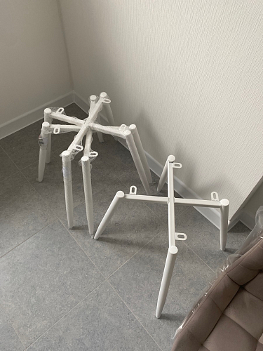 Стул на металлокаркасе Челси бежевый / черный фото покупателя 30