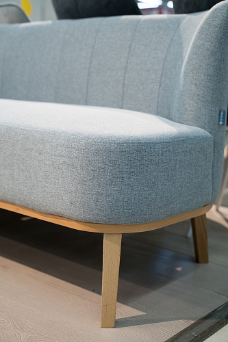 Диван Шафран микровелюр изумруд из шоурума 3