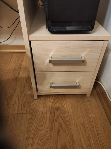 Компьютерный стол Джаз-24 левый дуб молочный фото покупателя 44