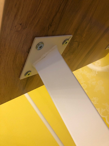 Стол Тринити Лофт 120 25 мм черный матовый / юта фото покупателя 70