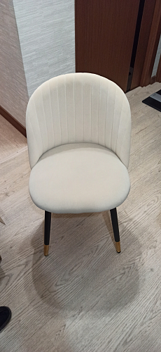 Стул на металлокаркасе Gabi green / black / silver фото покупателя 111