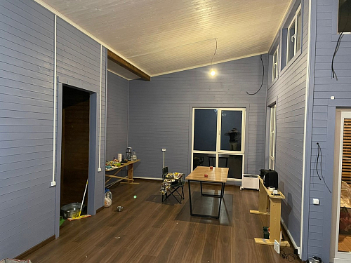 Стол раскладной Лота Лофт 120 25 мм юта / черный матовый фото покупателя 81