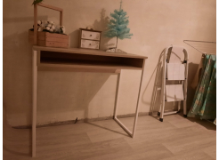 Письменный стол Лео Лофт бетон / черный матовый фото покупателя 1