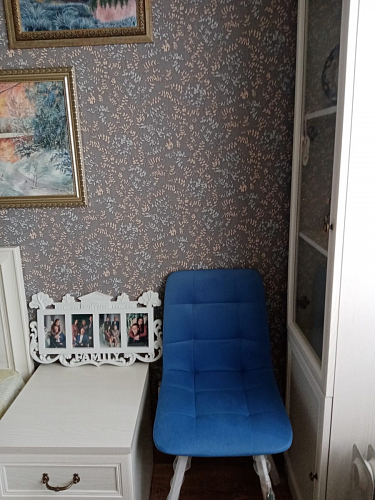 Стул на металлокаркасе Чилли черный / зеленый фото покупателя 700