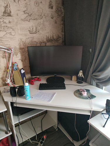 Компьютерный стол Джаз-29 дуб сонома фото покупателя 7