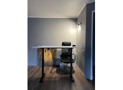 Компьютерный стол Маркос 140х80 зеленый / черный фото покупателя 26