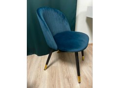 Стул на металлокаркасе Gabi 1 бежевый / черный с серебряными наконечниками фото покупателя 712