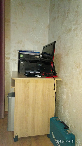 Стол компьютерный КСТ-10.1 бетон фото покупателя 8