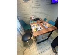 Стол Лота Лофт 140 25 мм юта / белый матовый фото покупателя 254