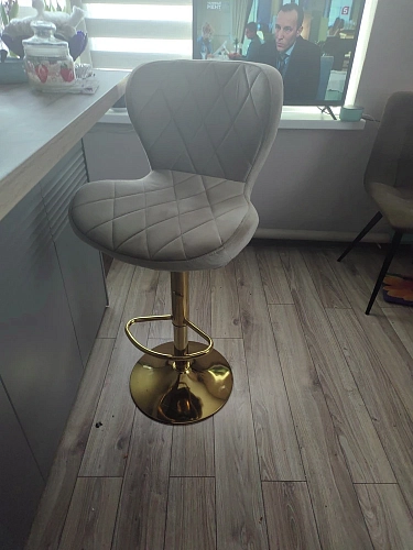 Барный стул Porch white / chrome фото покупателя 29