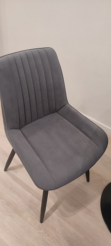 Стул на металлокаркасе Седа К кирпичный / черный фото покупателя 176