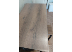 Стол Тринити Лофт 120 32 мм бетон / черный матовый фото покупателя 622